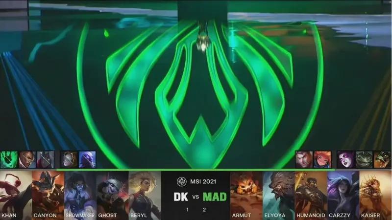 关于MAD轻取NS，ShowMaker绝境逆转的信息