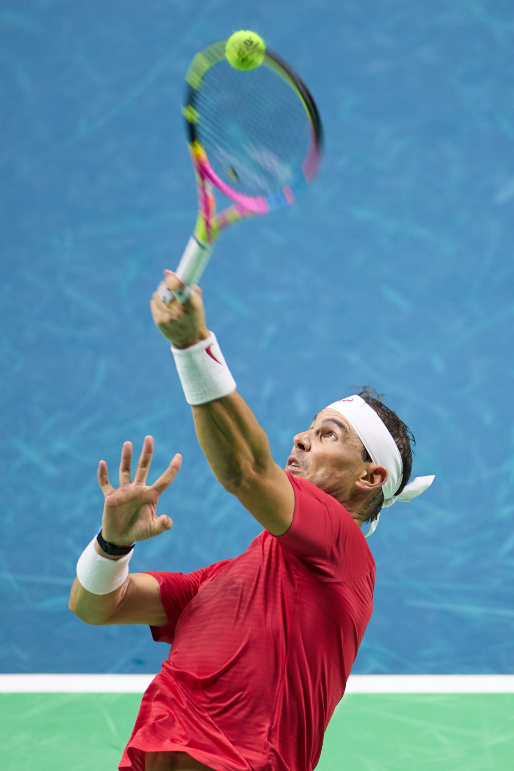 包含澳大利亚网球队鏖战法国网球队，纳达尔完成帽子戏法的词条